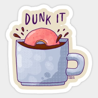 Dunk It Sticker